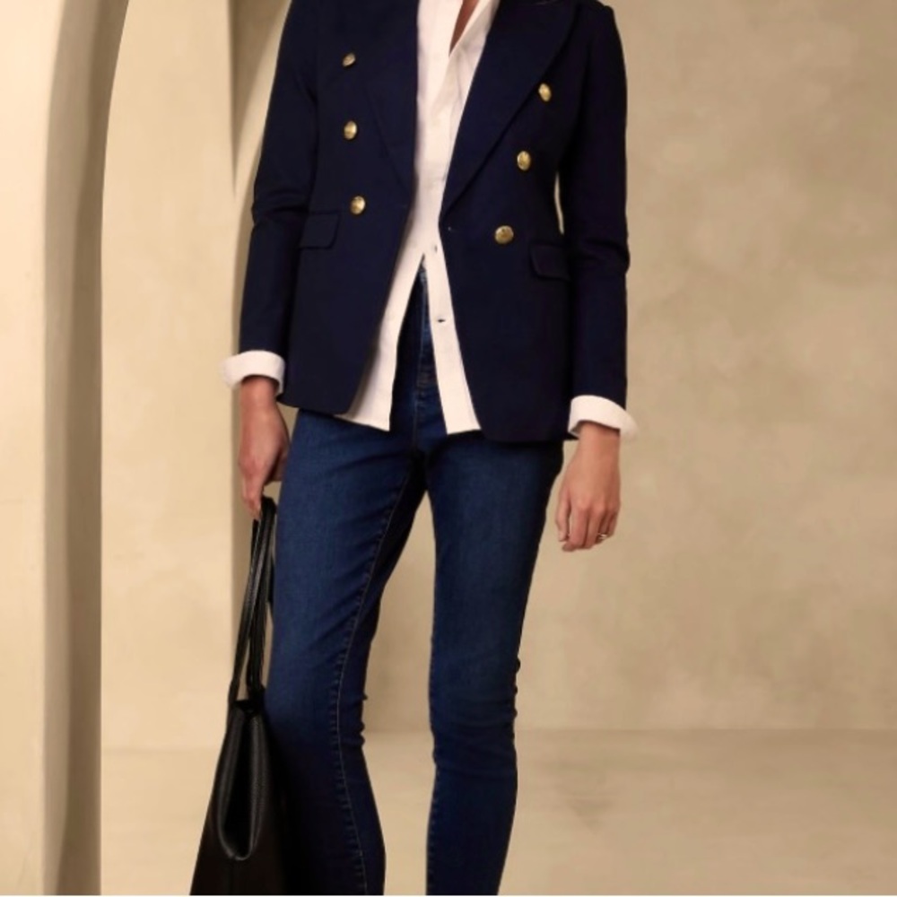 NWOT Zara Textured Weave Blazer in Black Size M